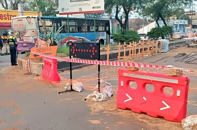 Tránsito en Asunción: zonas bloqueadas este domingo