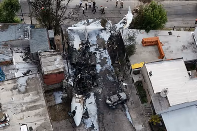 Avión privado se accidenta en San Fernando, Argentina: dos fallecidos