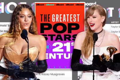 Beyoncé vs. Taylor Swift: Billboard elige a la reina del pop del siglo XXI