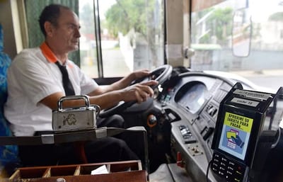 Solo pago en efectivo para buses a Caacupé durante festividad