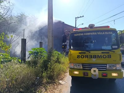 Incendio en San Lorenzo pone en riesgo depósito de la Fiscalía