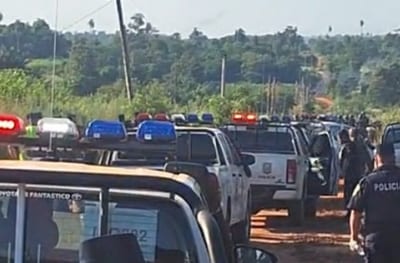 Más de 1.200 policías desalojan asentamiento en Jasy Kañy