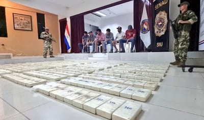 Senad incauta media tonelada de cocaína en Misiones