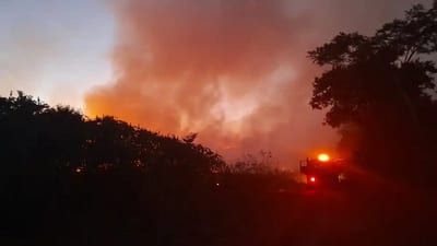 Incendio en vertedero de Santa Rosa provoca grave daño ambiental