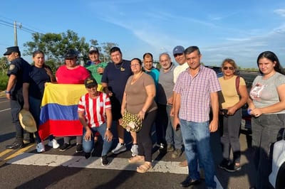 Pobladores de Nueva Colombia, Altos y San Bernardino exigen exoneración del peaje en la ecovía Luque-San Bernardino
