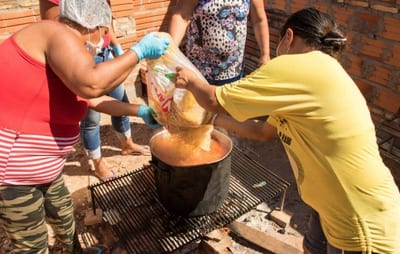 Voluntaria de ollas populares cuestiona datos oficiales de pobreza