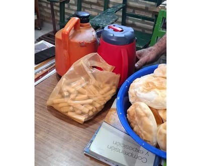 Director escolar financia alimentos ante ausencia de Hambre Cero