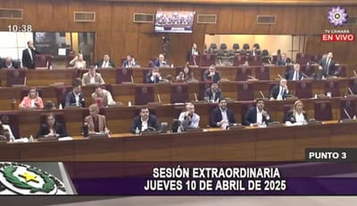 Diputados suspenden sesión por falta de cuórum en vísperas de Semana Santa