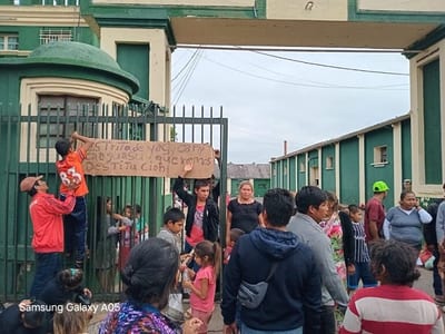 Indígenas bloquean sede del Indi exigiendo renuncia de Benegas