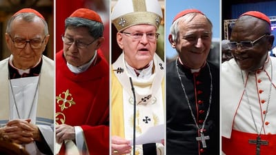 Cardenales papables: sus profesiones y trayectorias