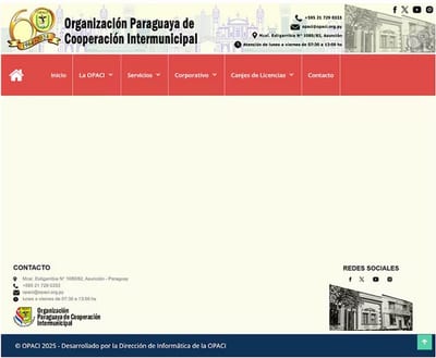 Página de Opaci colapsa por alta demanda de consultas