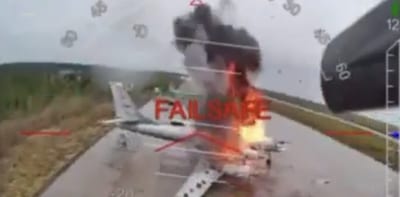 Drones ucranianos destruyen 41 aviones rusos en territorio enemigo