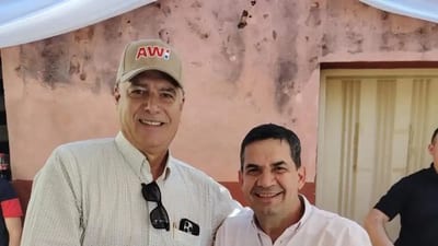 Wiens y Velázquez se muestran unidos en Yaguarón sin Marito