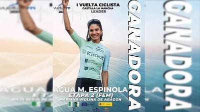 Agua Marina Espínola hace historia en Vuelta Castilla-La Mancha