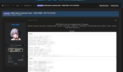 Cliente recurre a Sedeco por filtración de datos bancarios