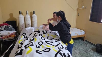 Familia pide ayuda para policía herido por el EPP
