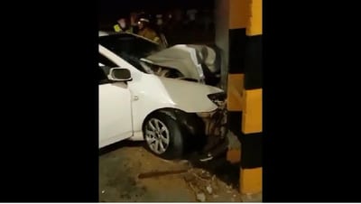Joven muere tras chocar a metros de su casa
