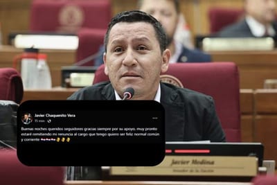 Crecen versiones sobre salida de Javier “Chaqueñito” Vera
