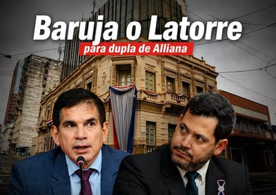 Baruja y Latorre surgen como favoritos para dupla de Alliana