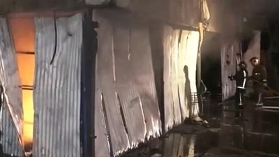 Incendio en Guarambaré deja un trabajador fallecido