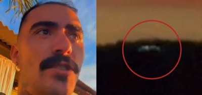 Influencer asegura haber grabado un extraño objeto en Brasil