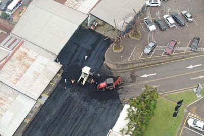 Mafia del asfalto: Fiscalía detecta empresa fantasma tras allanamientos por desvío de material en Asunción
