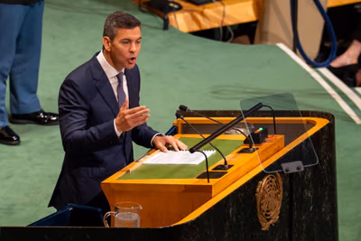 Santiago Peña defiende visita a Venezuela y pide incluir a Taiwán en ONU