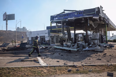 Ataque ruso con drones deja dos muertos en Kiev