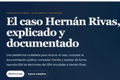 Habilitan web con expedientes de Hernán Rivas en el JEM
