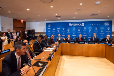 Peña apoya a Trump en el Escudo de las Américas