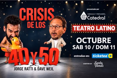 Ratti y Weil vuelven con “Crisis de los 40 y 50”