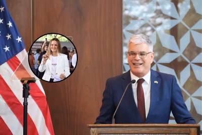 Exembajador Ostfield felicita a Soledad Núñez por triunfo en Asunción