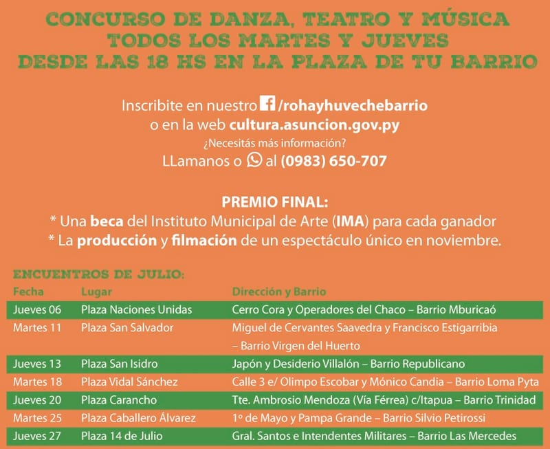 Rohayhuve che Barrio llega a Virgen del Huerto