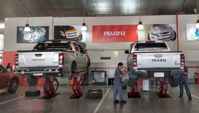 Automotor agiliza procesos de mantenimiento para su marca Isuzu