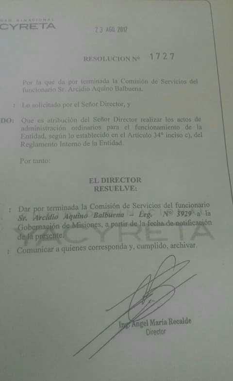 Denuncia desvinculación por apoyar a Marito