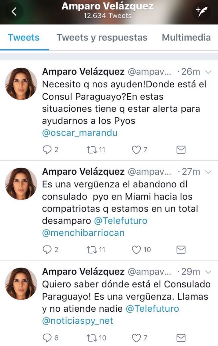 Amparo Velázquez y su padre responden a críticas