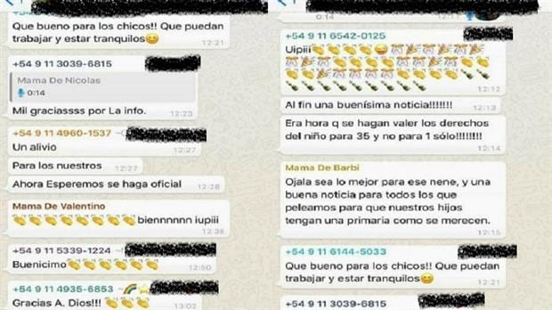 Festejan en WhatsApp el cambio de clase de niño con Asperger