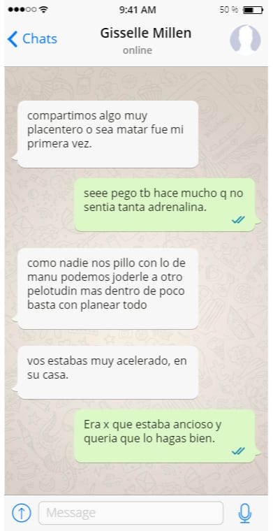 Los macabros mensajes de la pareja que mató por placer