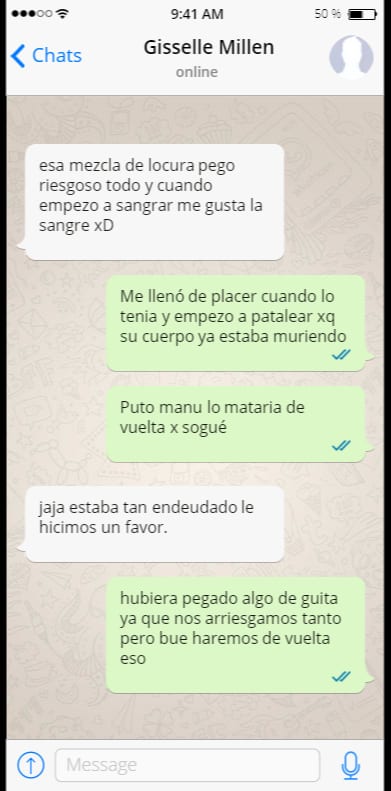 Los macabros mensajes de la pareja que mató por placer