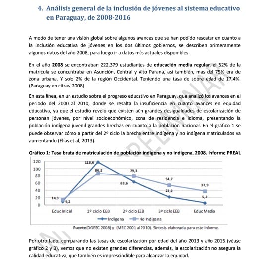 Gran porcentaje de jóvenes sufre exclusión en el sistema educativo