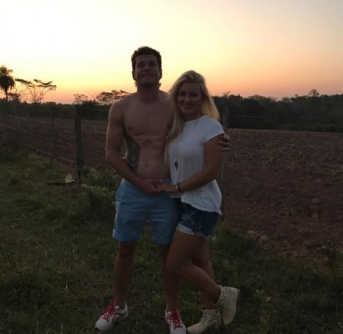 Martynka destila amor hacia Nelson Haedo con romántica dedicatoria