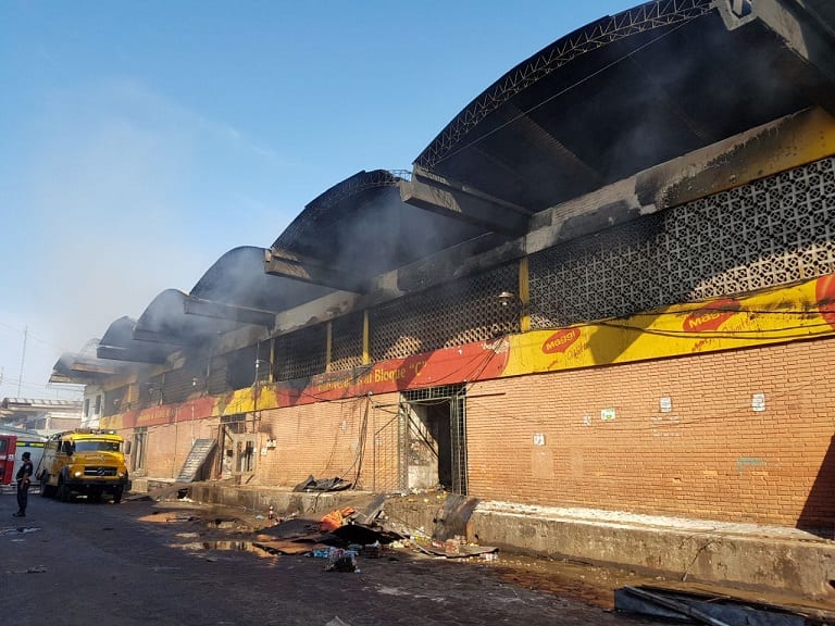 La tragedia del Abasto en imágenes