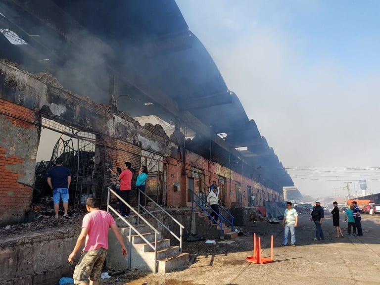 La tragedia del Abasto en imágenes