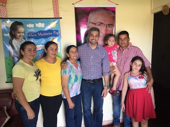 Abdo llegó hasta los familiares de secuestrados