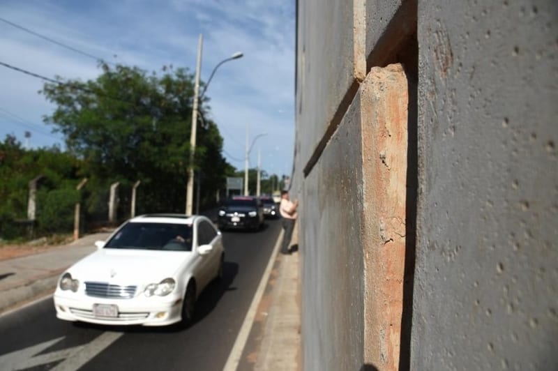 Superviaducto nuevamente presenta problemas, ahora en su estructura