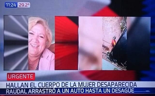 Falsa alarma sobre hallazgo de cuerpo de mujer arrastrada por raudal