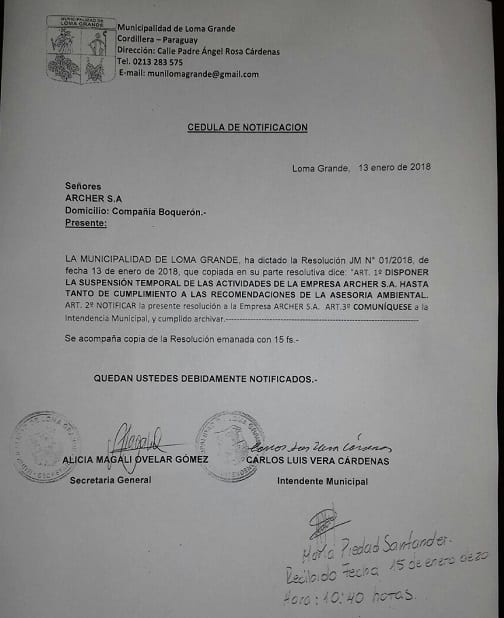 Fábrica de carburo de silicio sigue operando pese a clausura, denuncian