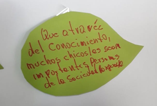 El deseo de Cartes, con errores y pésima caligrafía
