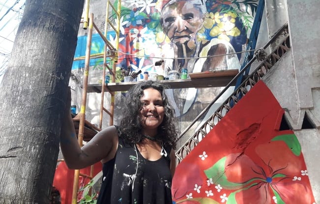 Artista portorriqueña propone arte y tradición en Asunción por Semana Santa