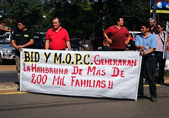 Trabajadores denuncian cuantiosas pérdidas a causa del metrobús